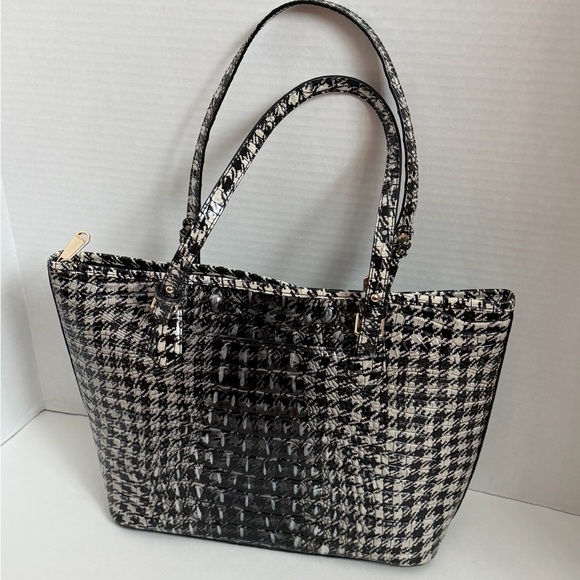Brahmin - Medium Asher - Houndstooth Ombre Melbourne - Excellent Condition - Picture 4 of 15